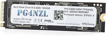 Amazon.co.jp: CFD販売 PG4NZLシリーズ 1TB (読取り最大 7,200MB/秒