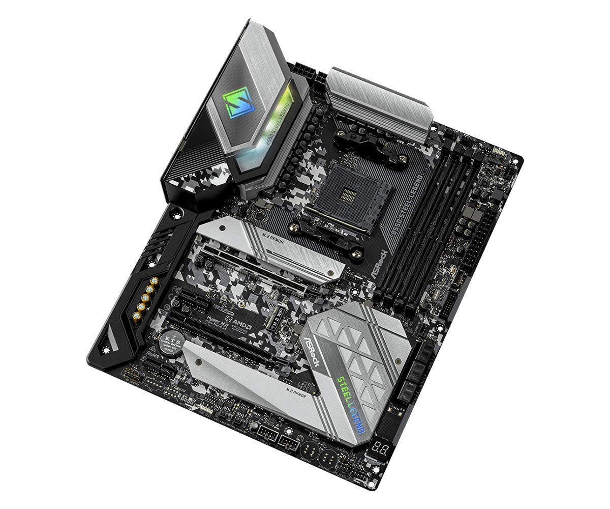 ASRock B550 Steel Legend Supports 3rd Gen AMD AM4 Ryzen™ / Future
