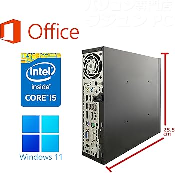 Amazon.co.jp: 【整備済み品】エイチピー デスクトップPC 600G1 / Win