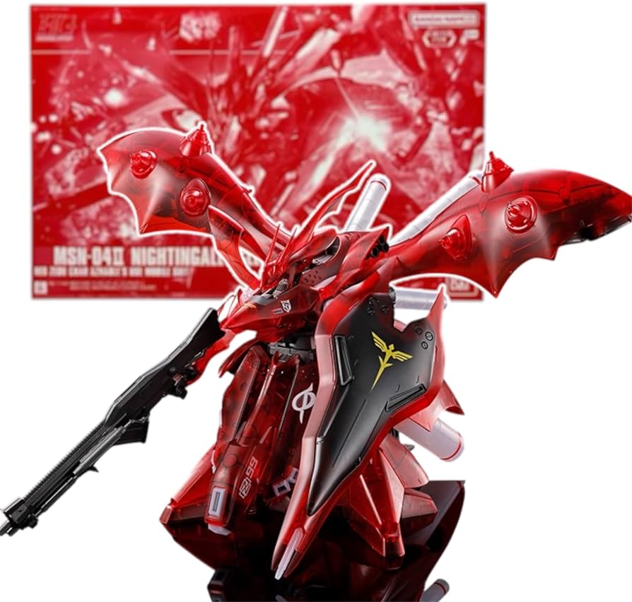 HGUC ナイチンゲール クリアカラー 新商品紹介「HG 1⁄144 MSN-04Ⅱ