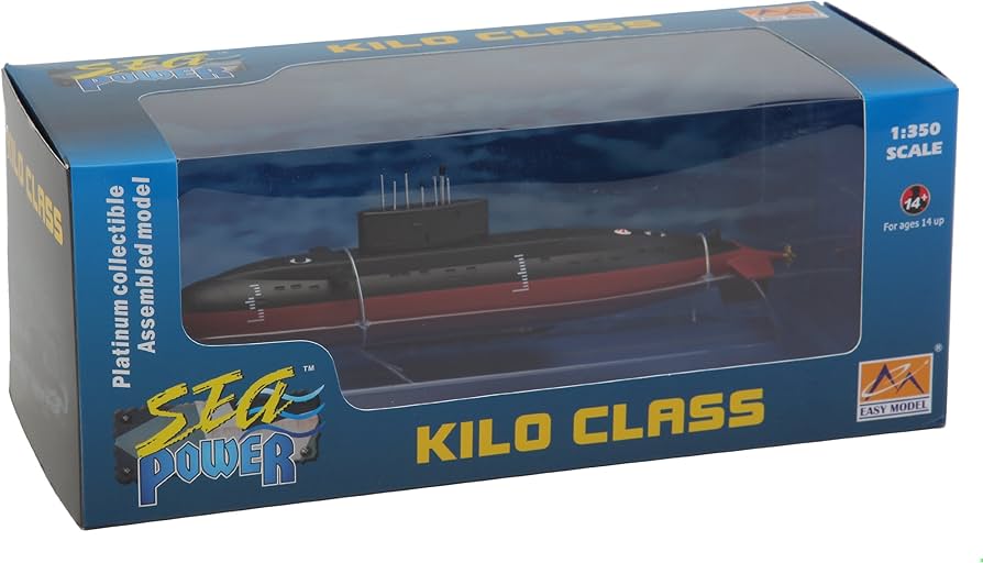 Amazon | 1/350 完成品 ロシア海軍 通常動力型潜水艦 キロ級