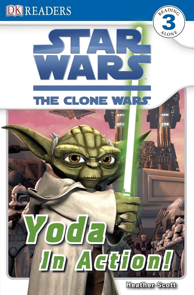 Star Wars Clone Wars Yoda in Action! (DK Readers Level 3): Dk