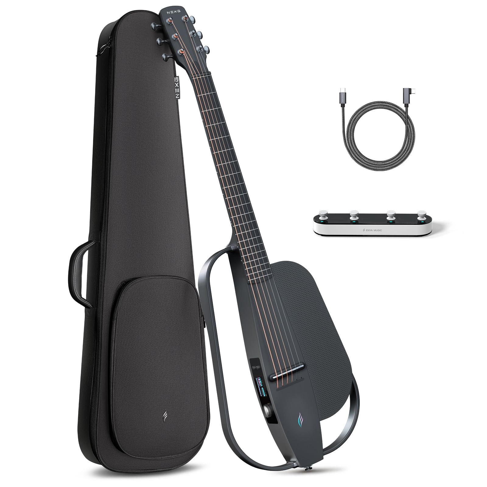 Amazon.com: Enya NEXG 2 Basic Acoustic-Electric Guitar Carbon