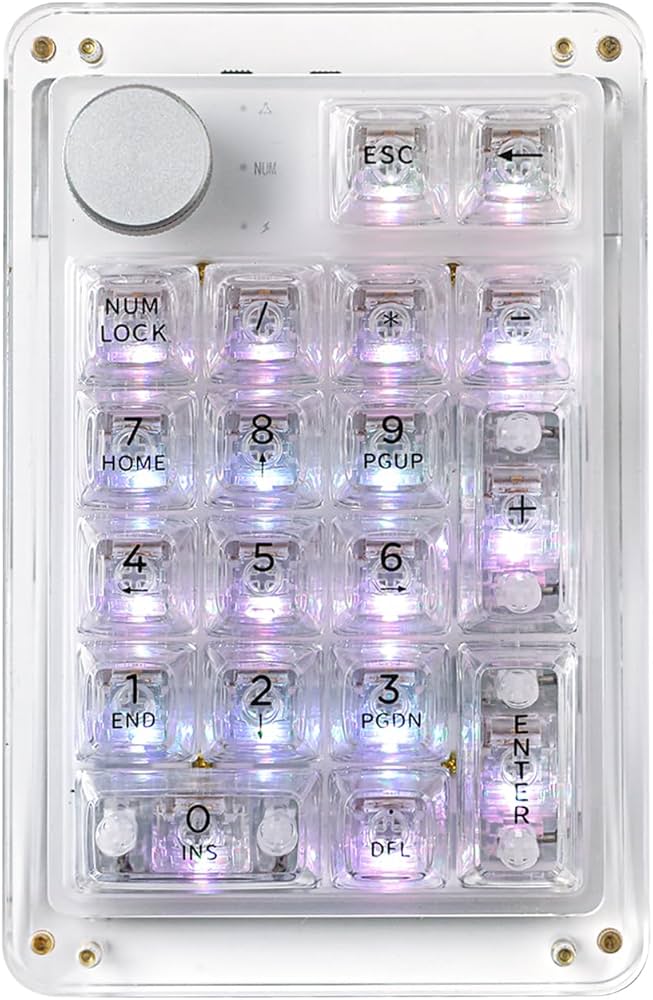 Amazon.com: KiiBoom Phantom 21 Hot Swappable Crystal Acrylic