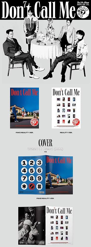 Amazon.com: Shinee Don't Call Me 7th Album Photobook Version