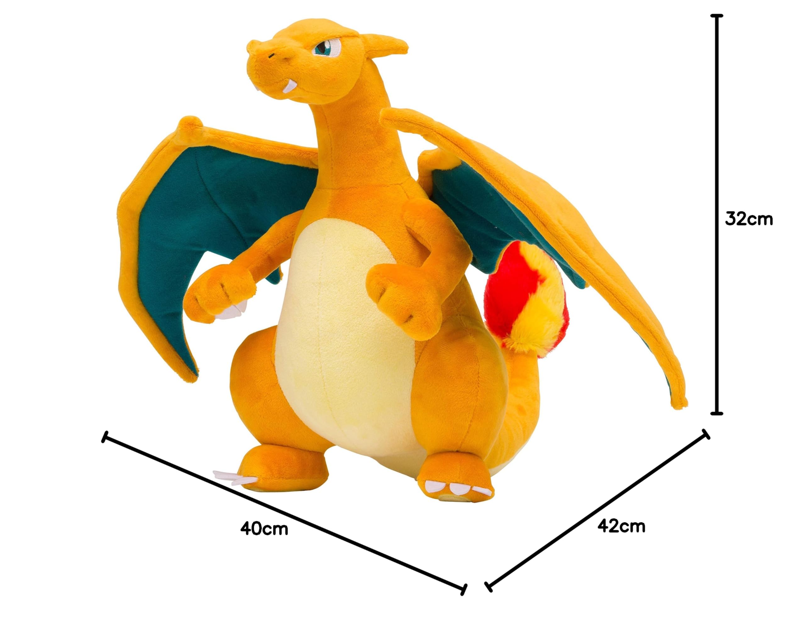 Amazon.co.jp: ポケモンセンターオリジナル ぬいぐるみ リザードン 32