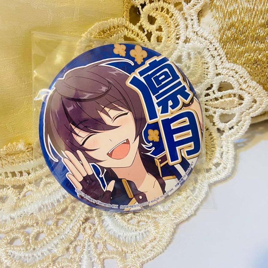 匿名追跡/朔間凛月 あんスタ 缶バッジ ぱしゃっつ 周年 アクリル