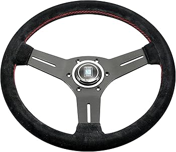 Amazon | Nardi ステアリングホイール - 競技用 - ブラックスエード
