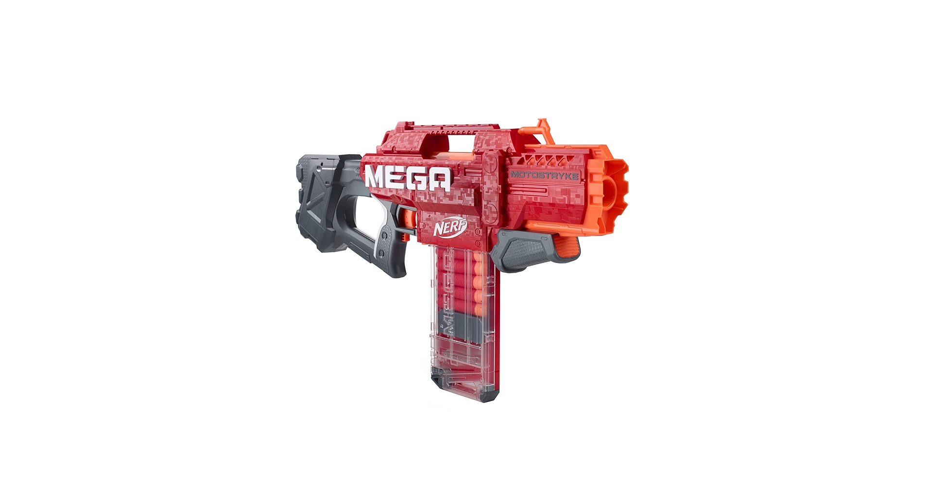 Amazon.com: Nerf Mega Motostryke Motorized 10-Dart Blaster