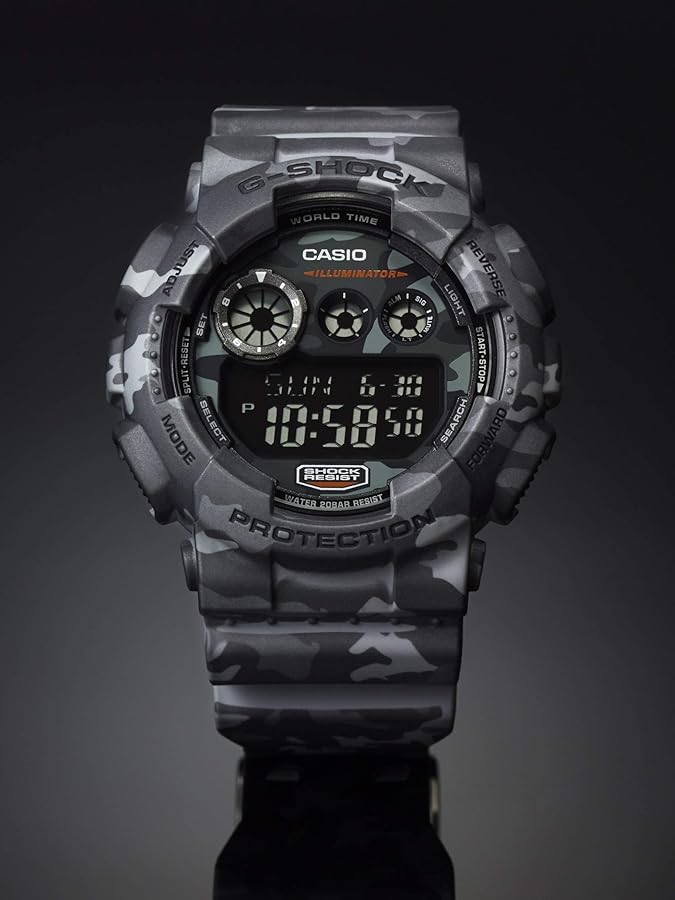 Amazon.com: Casio G Shock Men's GD-120CM-8CR G-Shock Digital