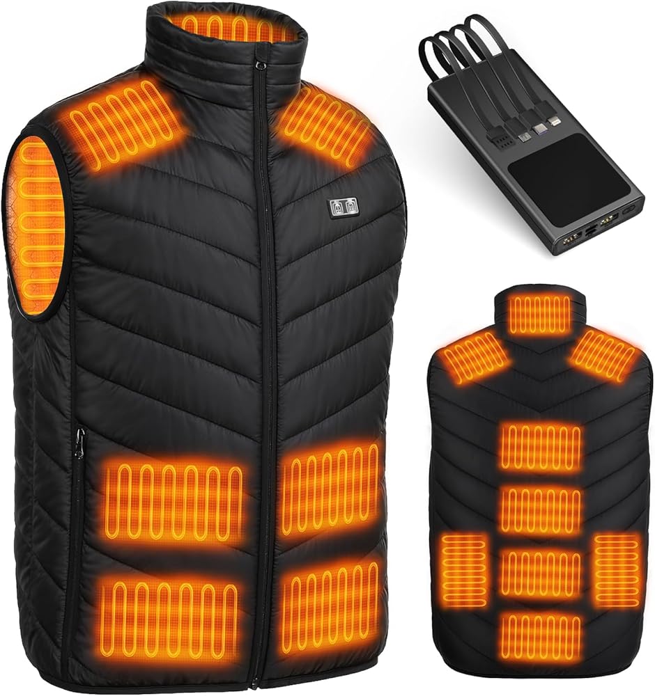Amazon.co.jp: [Sumeriy] 電熱ベスト ヒーターベスト 【15箇所発熱