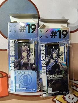 Amazon.co.jp: アークナイツ 通行認証#19 緘黙テキサス Z : おもちゃ