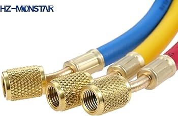 Amazon.co.jp: HZ-MONSTAR チャージホース 長150cm 3本セット 1/4”SAE