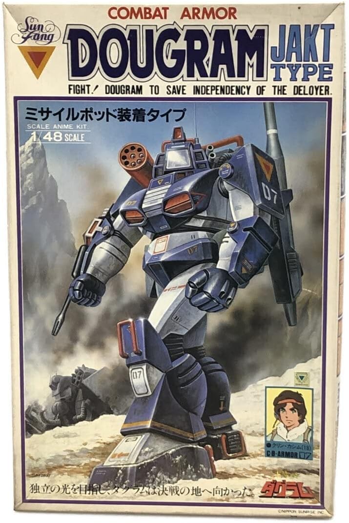 1⁄48 ダグラム タカラ 1/48 太陽の牙 ダグラム ダグラム プラモデル 旧