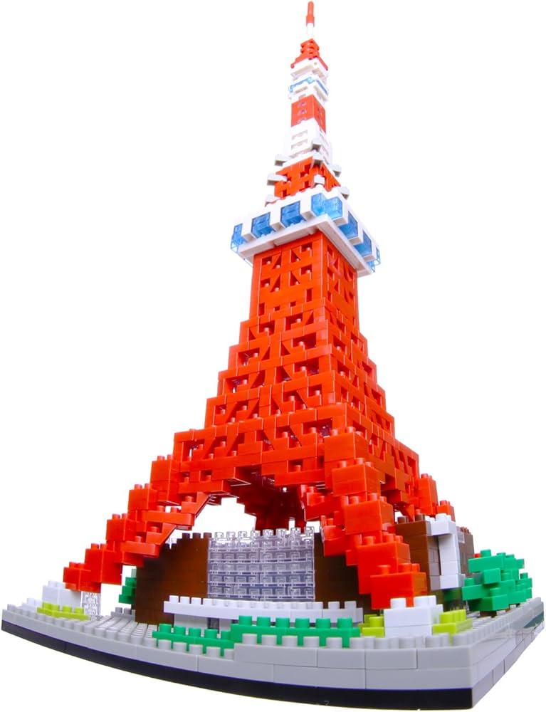 Amazon.co.jp: カワダ(Kawada) ナノブロック 東京タワー デラックス