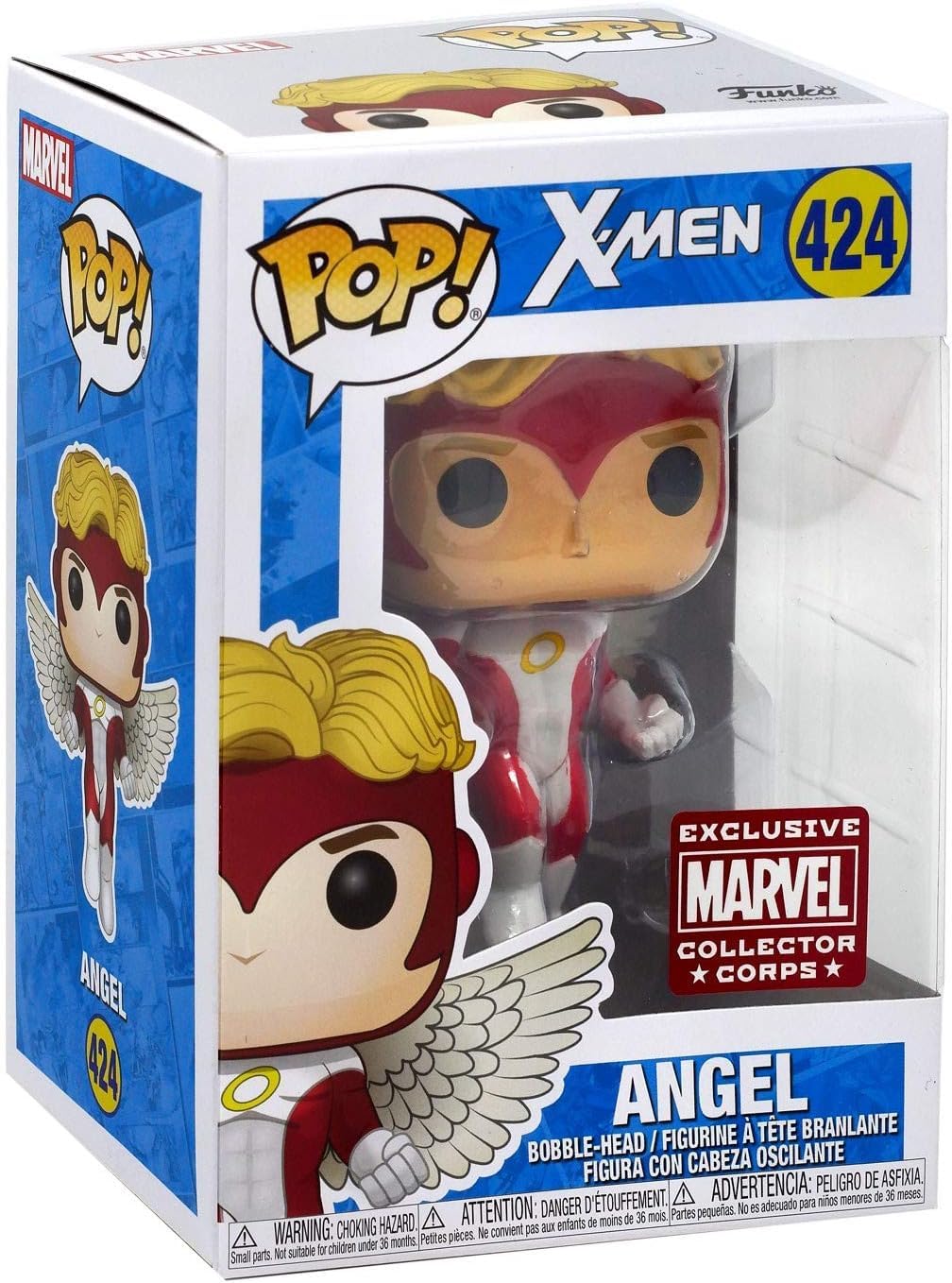 Amazon.co.jp: Funko POP Marvel Collector Coprs - X-Men - Angel 424