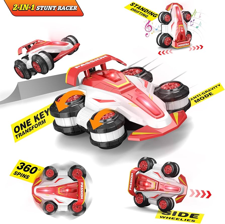 Amazon.com: LOOZIX Upgraded Remote Control Car 360° Spins RC Car 2