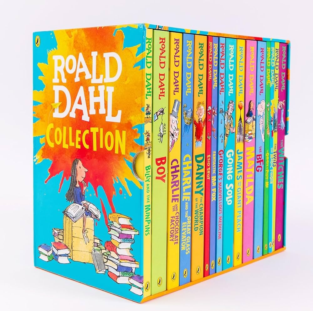 Amazon.com: Roald Dahl Collection 16 Books Box Set: 9780241377291