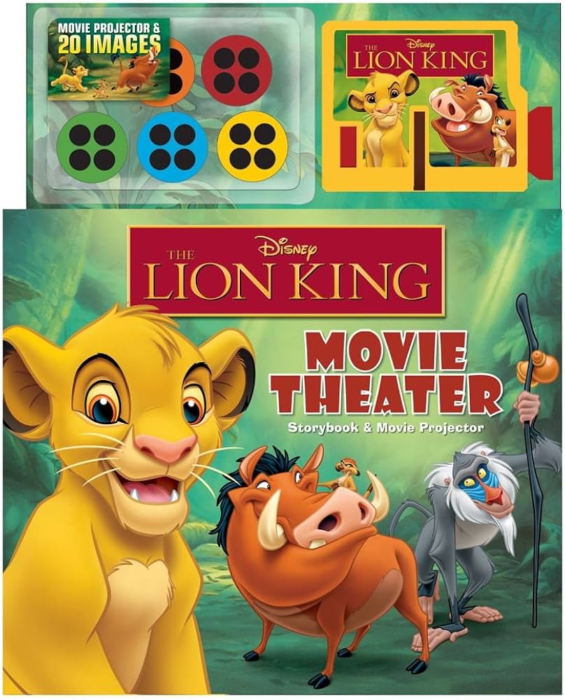 Disney The Lion King Movie Theater: Storybook & Movie Projector