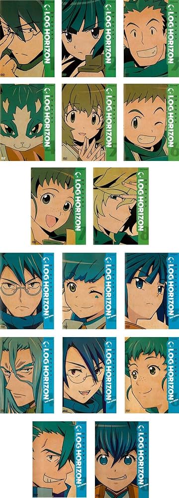 Amazon.co.jp: ログ・ホライズン 全8巻 + 第2シリーズ 全8巻 [レンタル