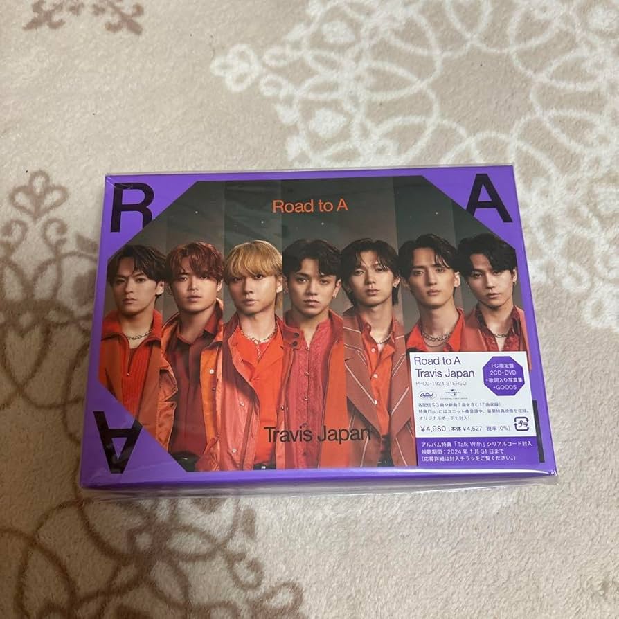 TravisJapan アルバム 'stravelers 4形態セット DVD Travis Japan、3rd
