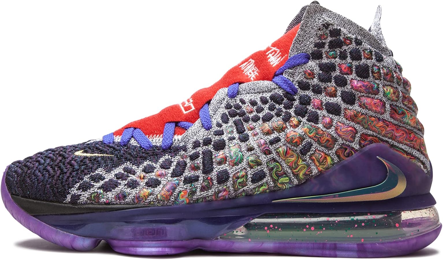 Amazon.com | Nike Mens Lebron 17 CV8079 900 What The - Size 8