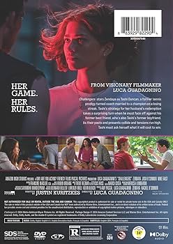 Amazon.com: Challengers (DVD) : Zendaya, Josh O'Connor, Mike Faist
