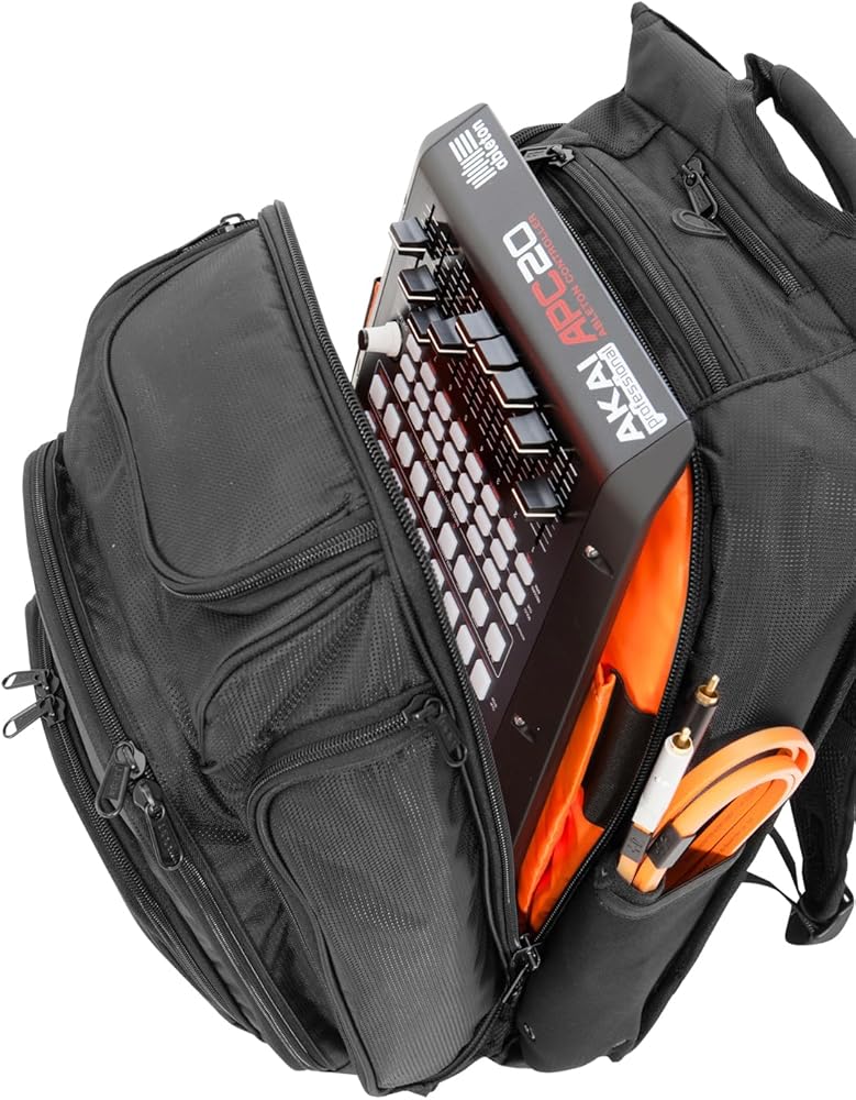 Amazon.com: UDG Ultimate DIGI Backpack Black, Orange inside