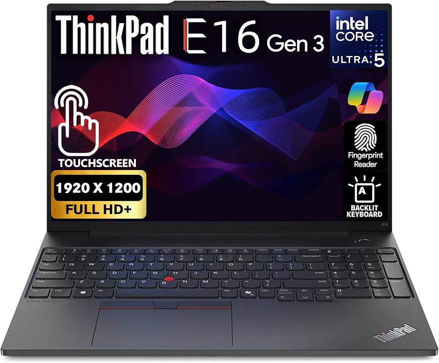 Amazon.com: Lenovo ThinkPad E16 Gen 3, FHD+ 16