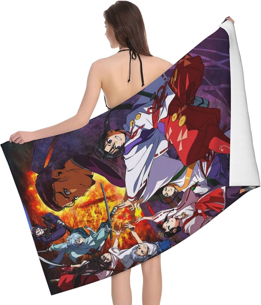 Amazon｜逃げ上手の若君 バスタオル アニメタオル フェイスタオル 吸水