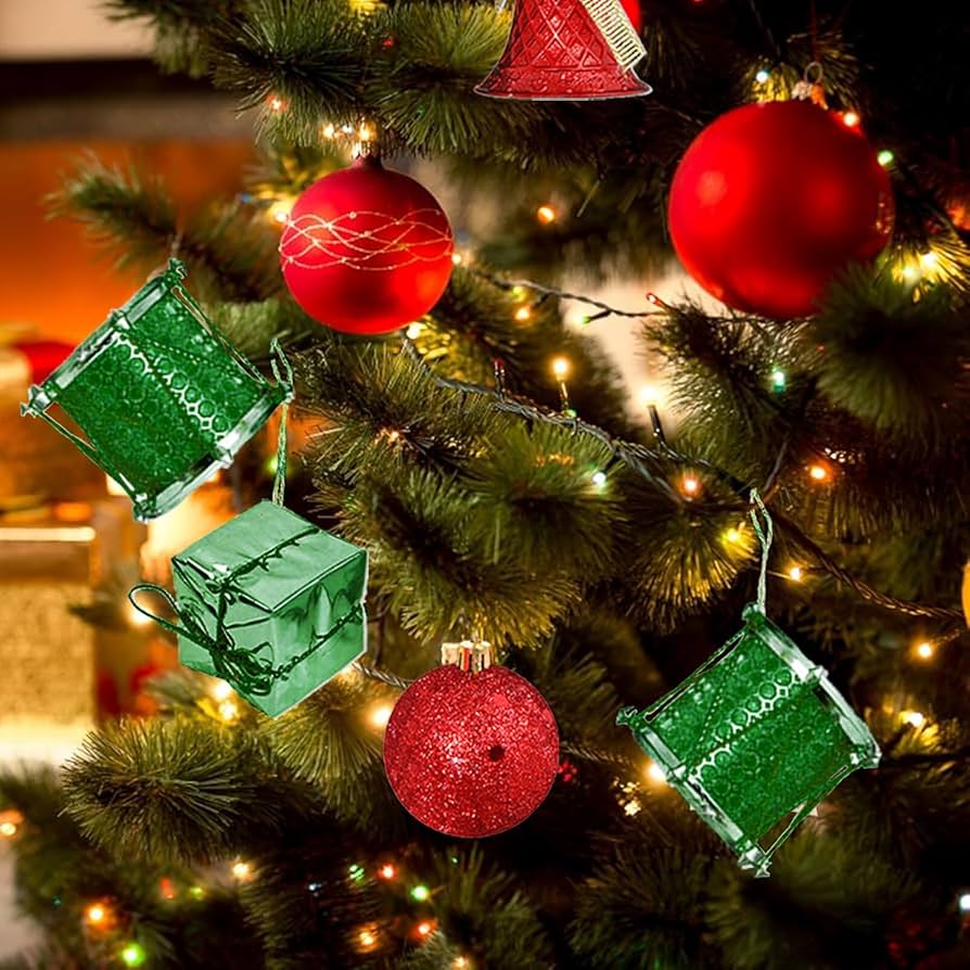 Amazon.co.jp: Taeku クリスマスツリーオーナメント, 32個セット 直径