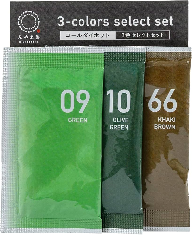 Amazon | みやこ染 コールダイホット 3色セレクトセット 同系色