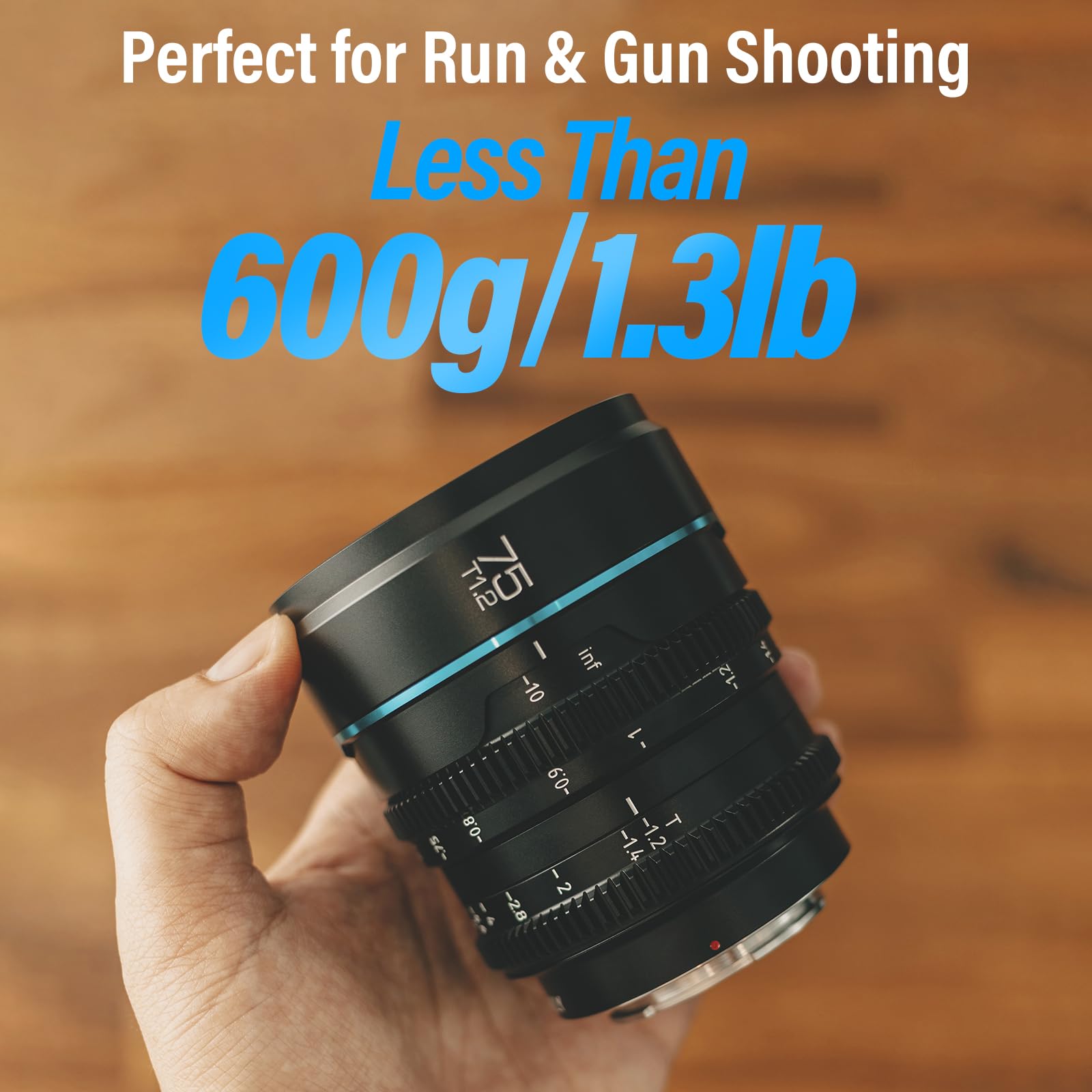 Amazon | SIRUI Night Walker 75mm T1.2 S35 望遠シネレンズ 大口径