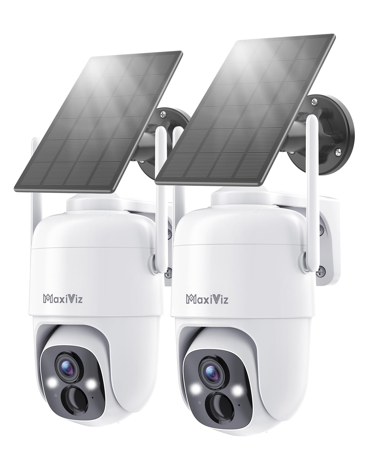 Amazon.com : MaxiViz Wireless Solar Security Camera Outdoor, Home