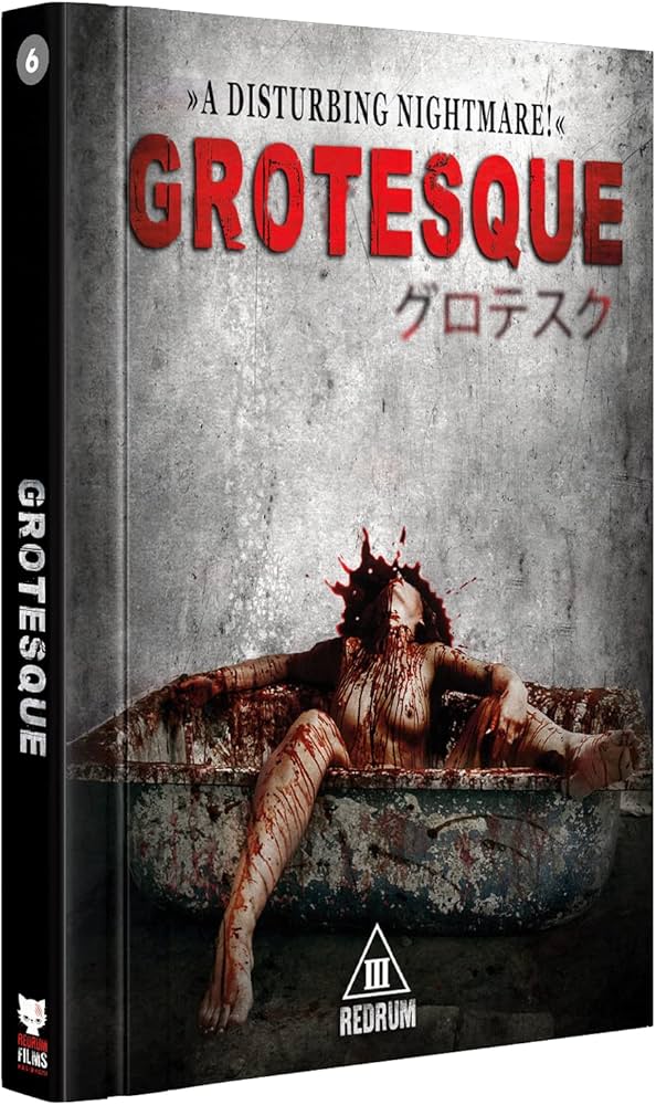 Grotesque I UNCUT Redrum Limited Edition I Mediabook Cover C