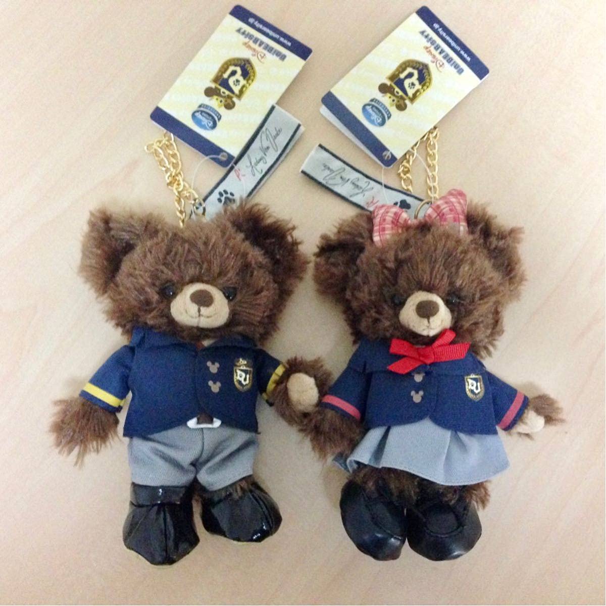 Amazon.co.jp: ユニベア モカ プリン ぬいぐるみ キーチェーン 制服