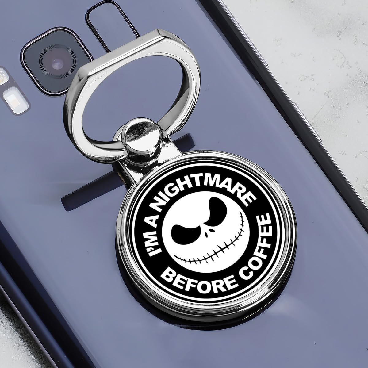 Amazon.co.jp: ナイトメアー ビフォア クリスマス スマホリング 携帯