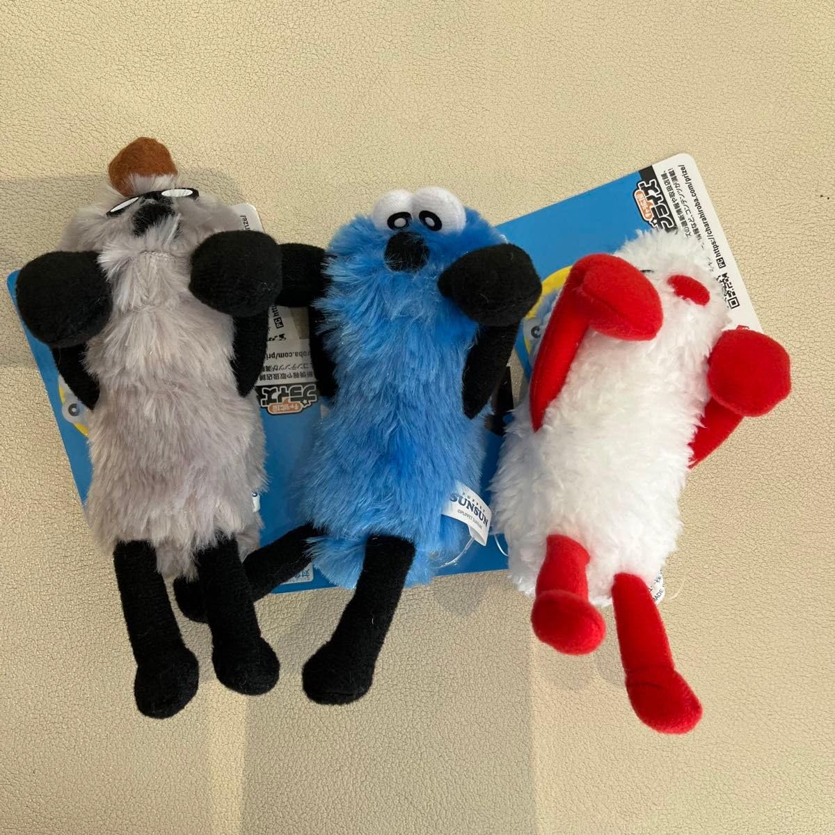 Amazon.co.jp: パペットスンスン ひっかけマスコット ぬいぐるみ