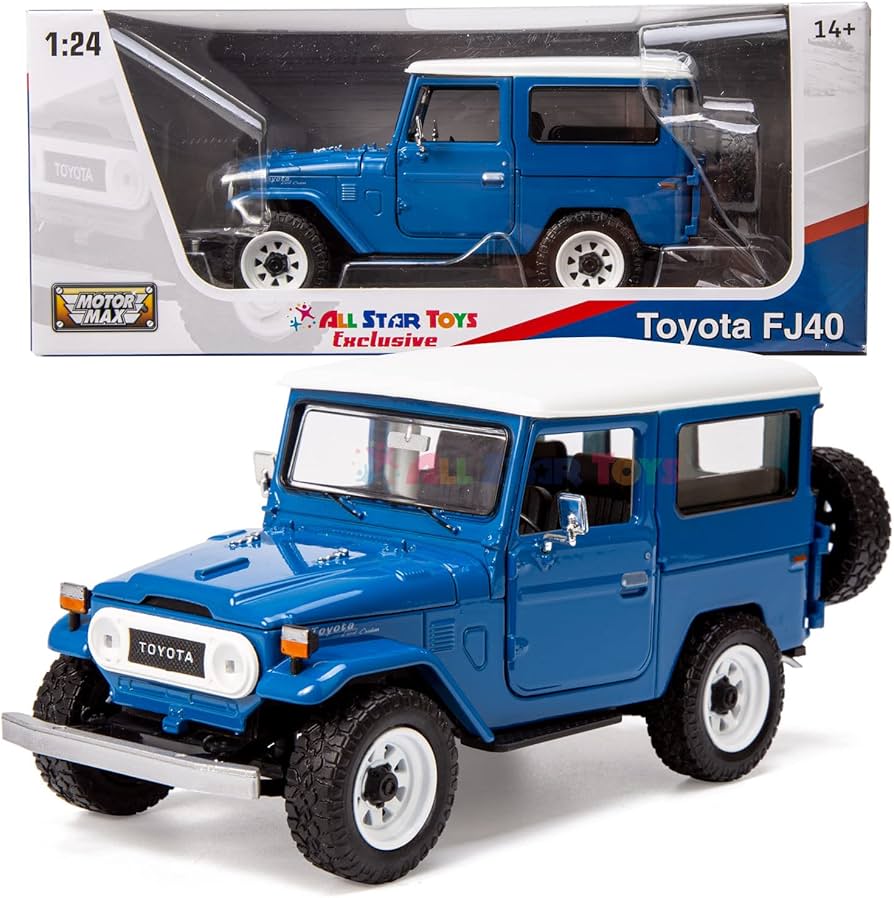 Amazon.com: All Star Toys Exclusive Toyota Land Cruiser FJ40 Royal