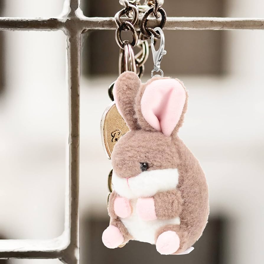 Amazon.co.jp: TOYMYTOY うさぎキーホルダー ぬいぐるみ ウサギ キー