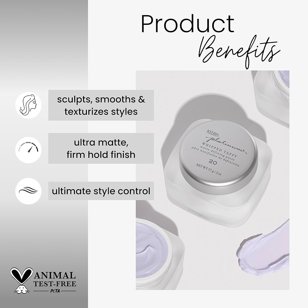 Amazon.com: Kenra Professional Platinum Whipped Taffy 20 | Matte