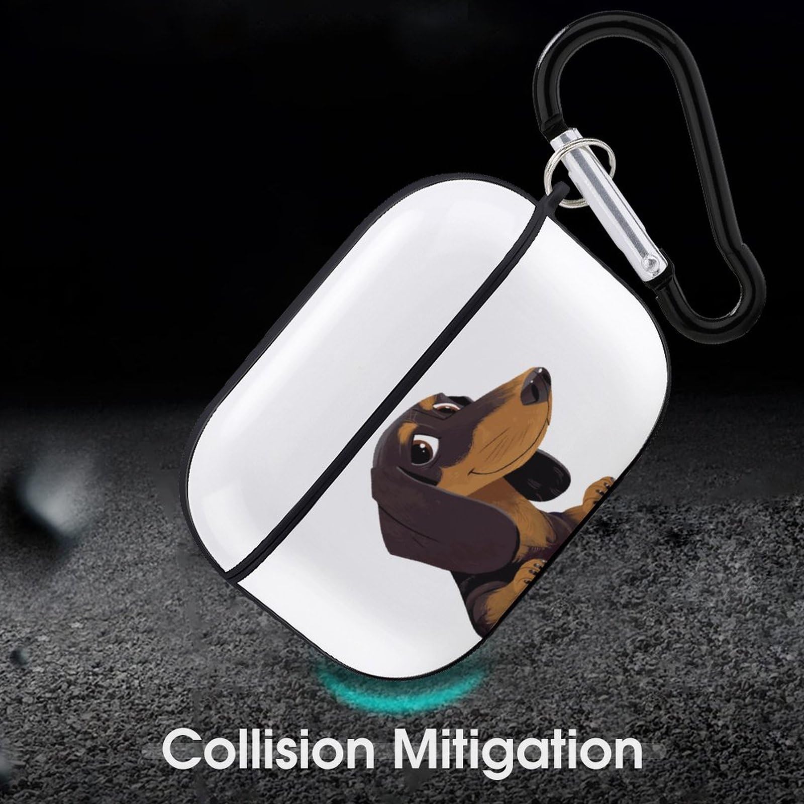 Amazon | AirPods Proケース 萌え ダックスフント 犬柄 AirPods Pro