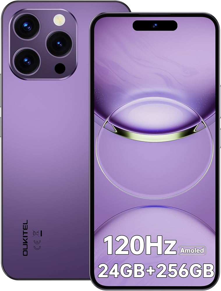 Amazon | OUKITEL P1 Android 14 SIMフリー スマートフォン 24GB RAM+