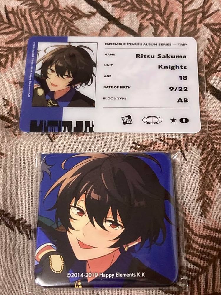 あんスタ 南雲鉄虎 アルバム スクエア缶バッジ あんスタ 南雲鉄虎 TRIP