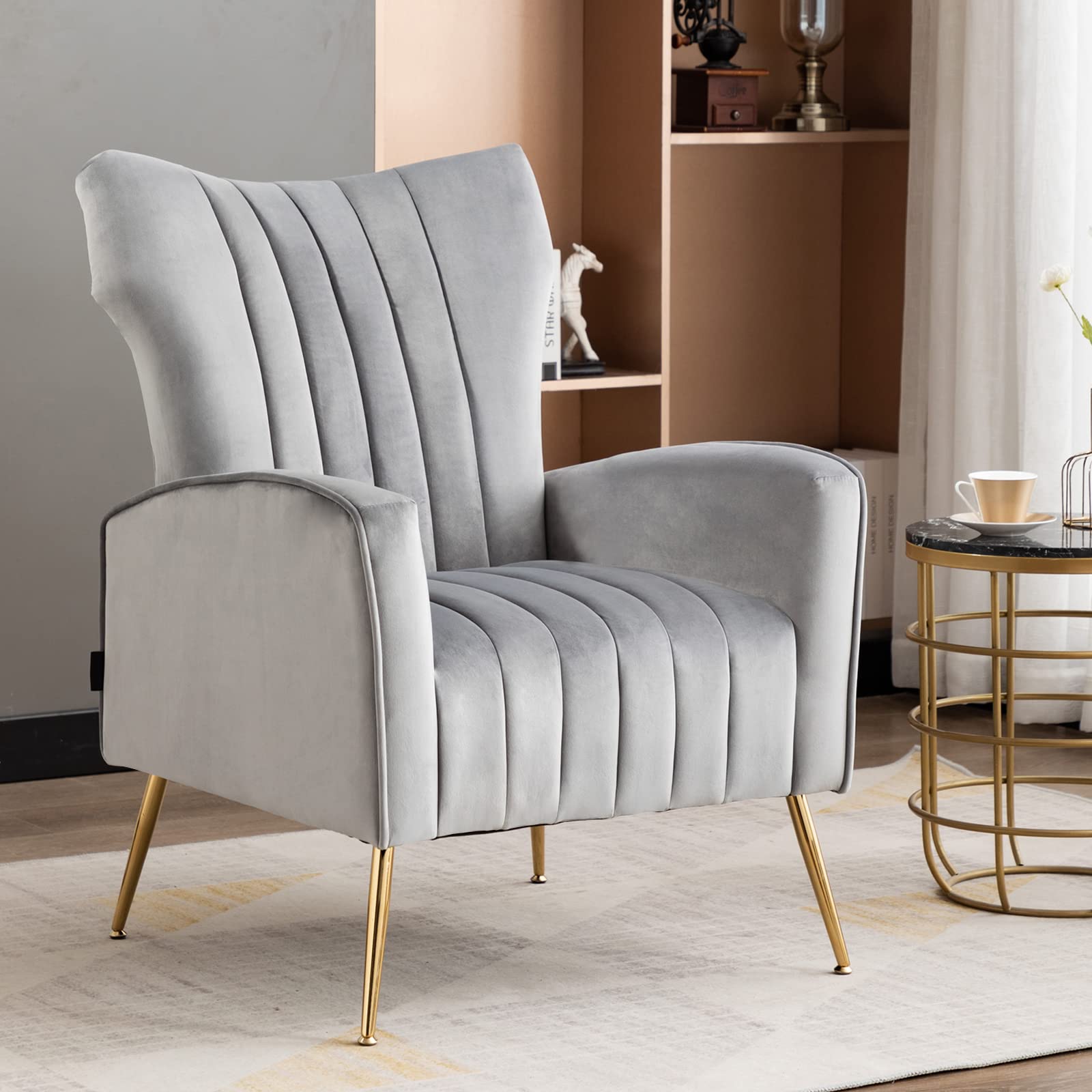 Amazon.co.jp: Altrobene ソファー 1人掛け ハイバック ソファ