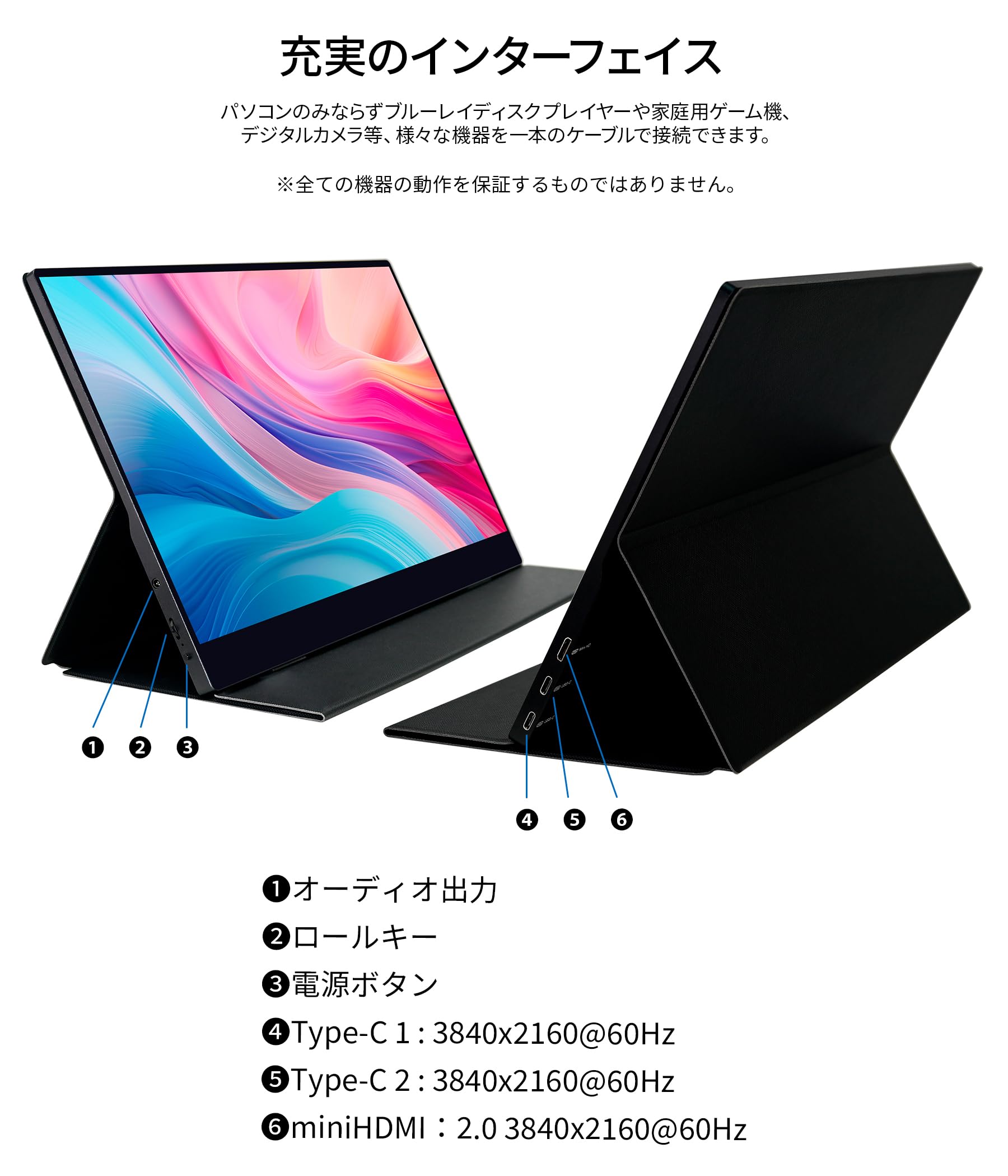 Amazon.co.jp: JAPANNEXT 17.3インチ モバイルモニター IPS パネル 4K