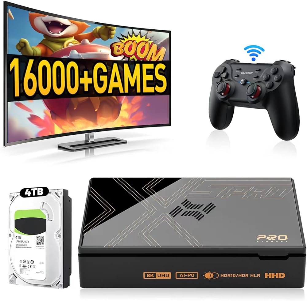 Amazon.com: Kinhank Super Console X5 PRO Retro Game Console with