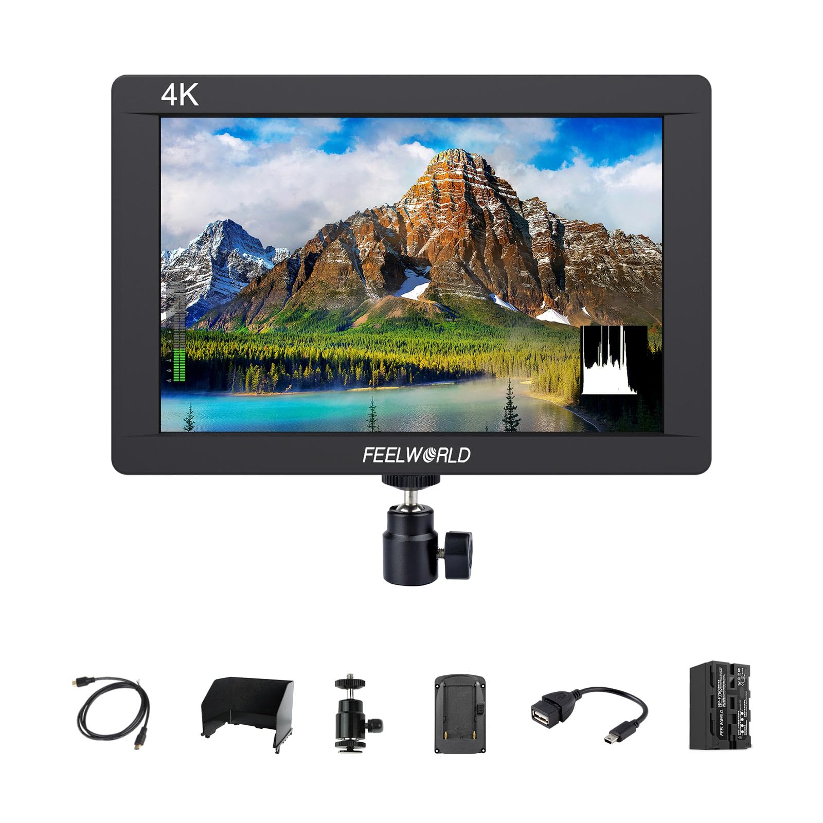 Amazon | FEELWORLD FW703 7インチフルHD1920x1200カメラモニター3D