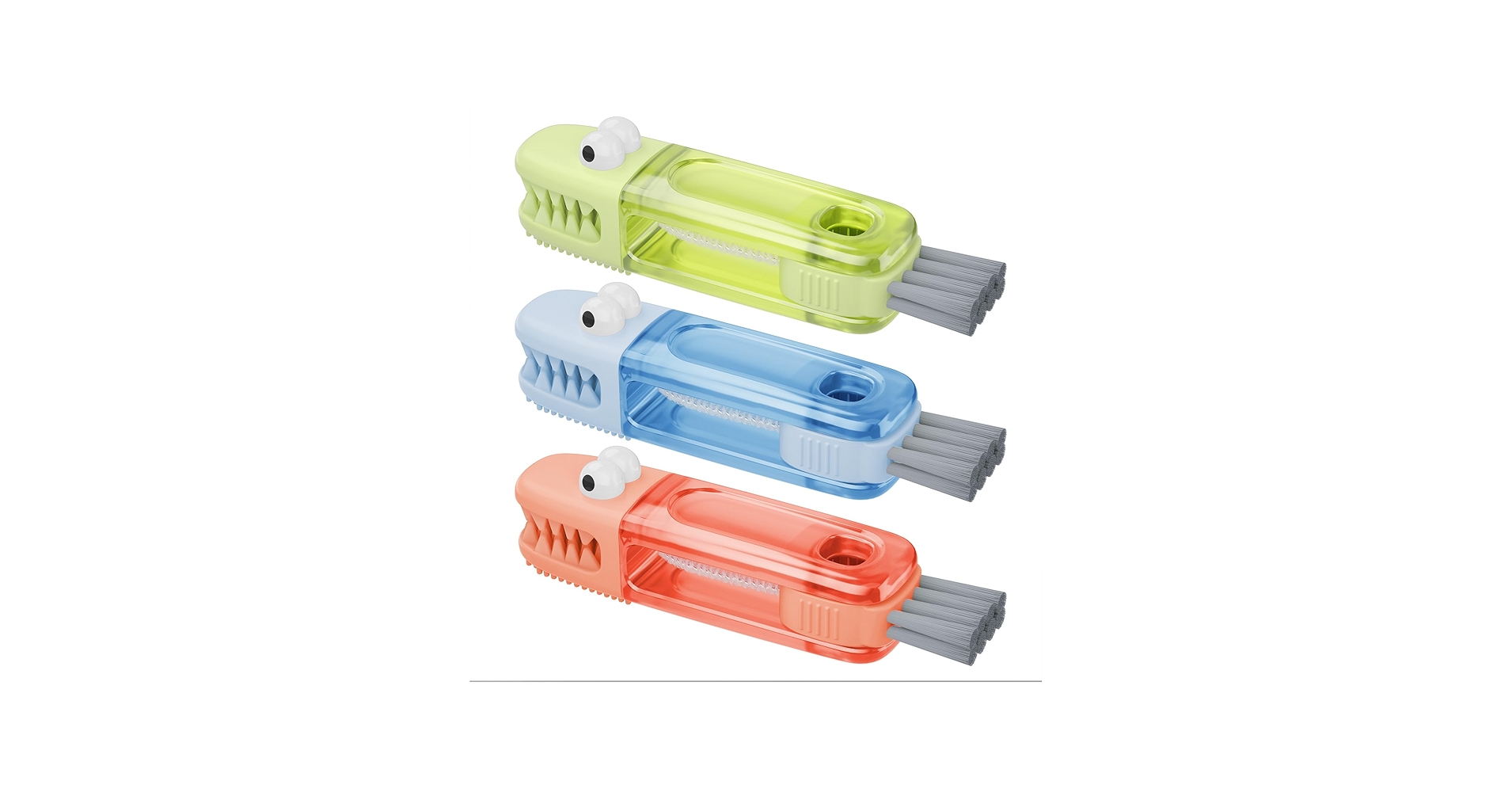 Amazon.com: 3 in 1 Cup Lid Gap Cleaning Brush Set, Multifunctional