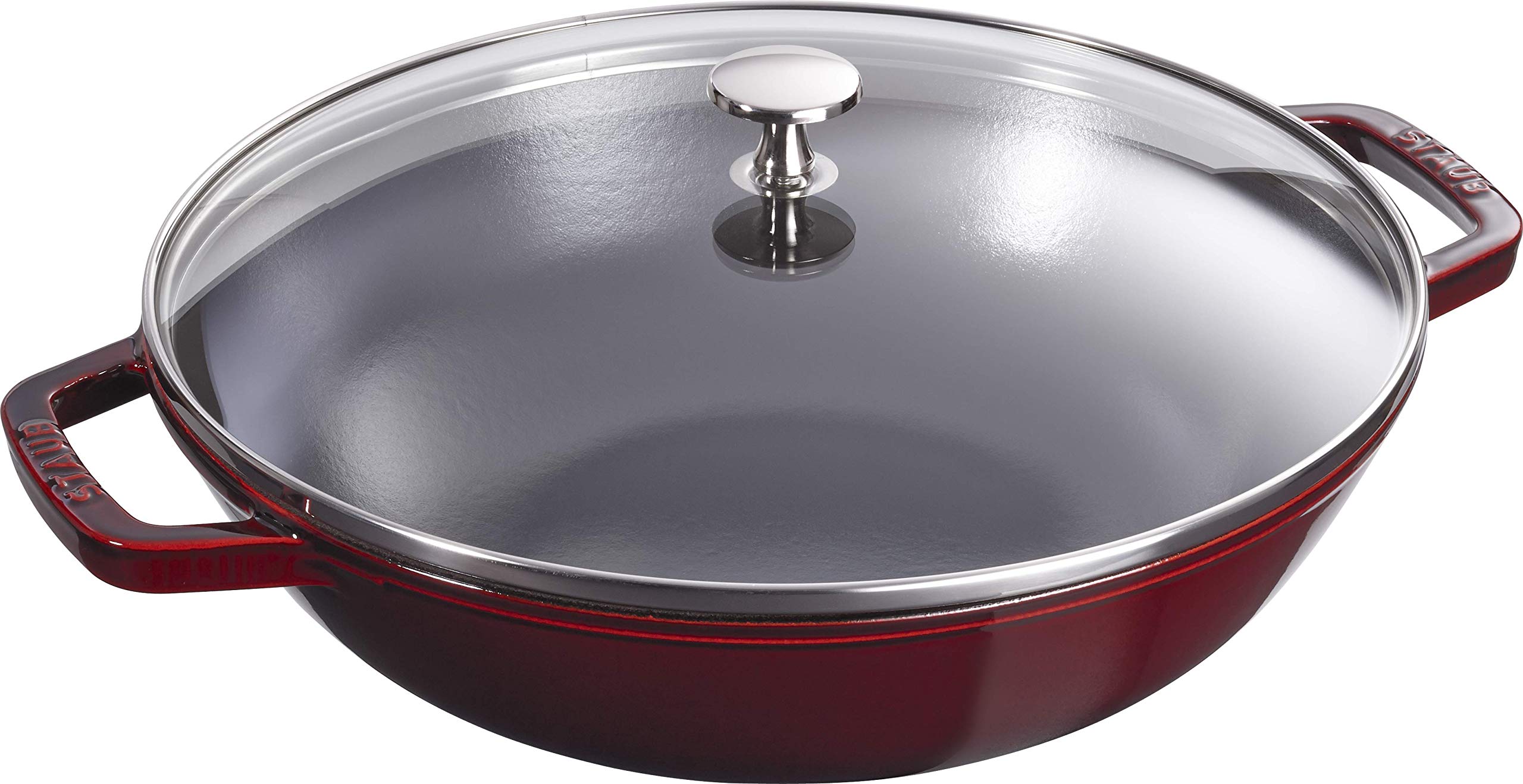 Amazon｜staub ストウブ 「 マルチパン グレナディンレッド 30cm